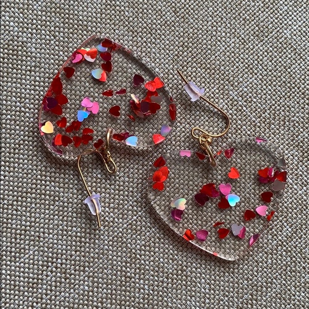 Heart Earrings - Picture 4 of 5